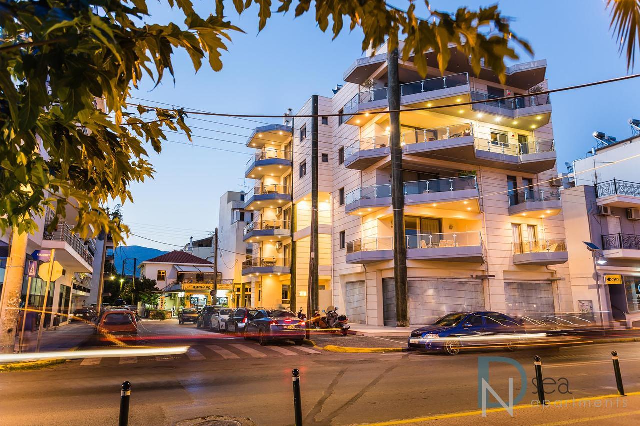 Dn Sea Apartments Каламата Экстерьер фото